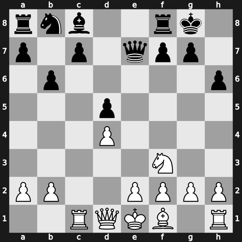 Hamburg tv rapid 1982 – Round 3 – Seirawan, Yasser – 0-1 – Karpov, Anatoly – G11