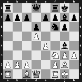 Hamburg tv rapid 1982 – Round 6 – Karpov, Anatoly – 1/2-1/2 – Bouaziz, Salim – G17
