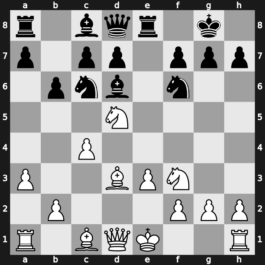 Interpolis 1982 – Round 1 – Petrosian, Tigran A. – 1/2-1/2 – Huebner, Robert – G4