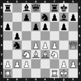 Lugano Open 1982 – Round 1 – Cuartas, Carlos Enrique – 1/2-1/2 – Spassky, Boris V. – G7