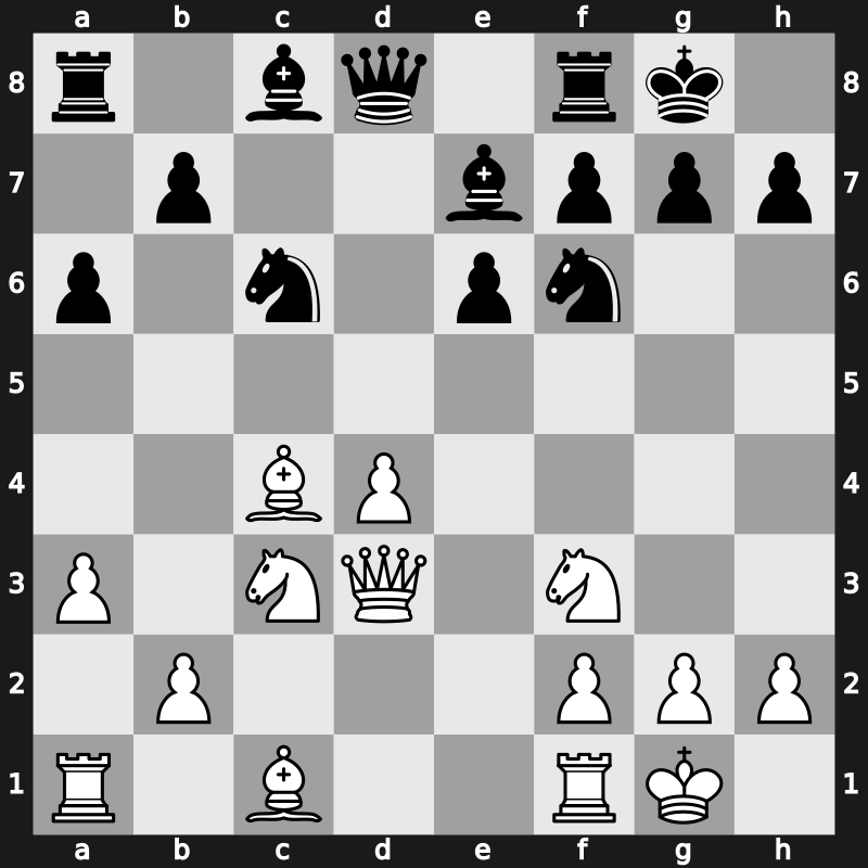 Mar del Plata 1982 – Round 1 – Larsen, Benjamin Holsko – 1/2-1/2 – Panno, Oscar – G23