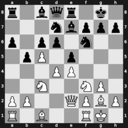 Mar del Plata 1982 – Round 1 – Polugaevsky, Lev – 1/2-1/2 – Larsen, Benjamin Holsko – G24