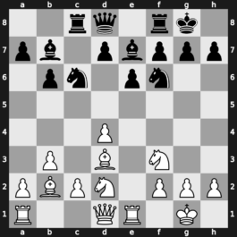 Mar del Plata 1982 – Round 1 – Garcia Palermo, Carlos Horacio – 1-0 – Larsen, Bent – G36