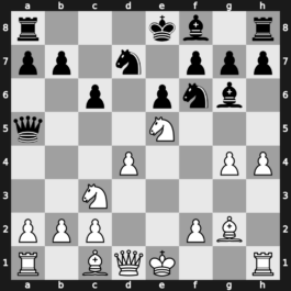 Mar del Plata 1982 – Round 1 – Karpov, Anatoly – 1-0 – Larsen, Bent – G46