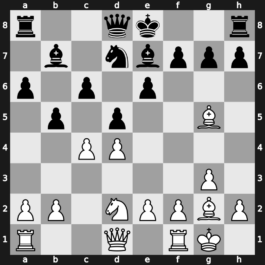 Phillips&Drew 1982 – Round 1 – Timman, Jan H – 1-0 – Miles, Anthony J – G16