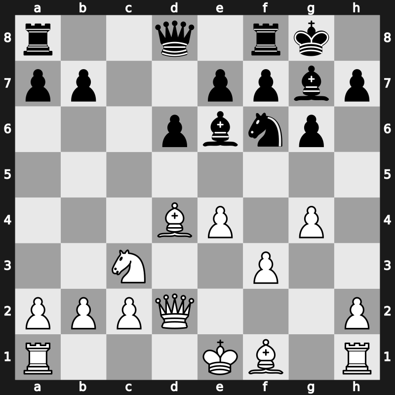 Phillips&Drew 1982 – Round 1 – Karpov, Anatoly – 1-0 – Mestel, A Jonathan – G21