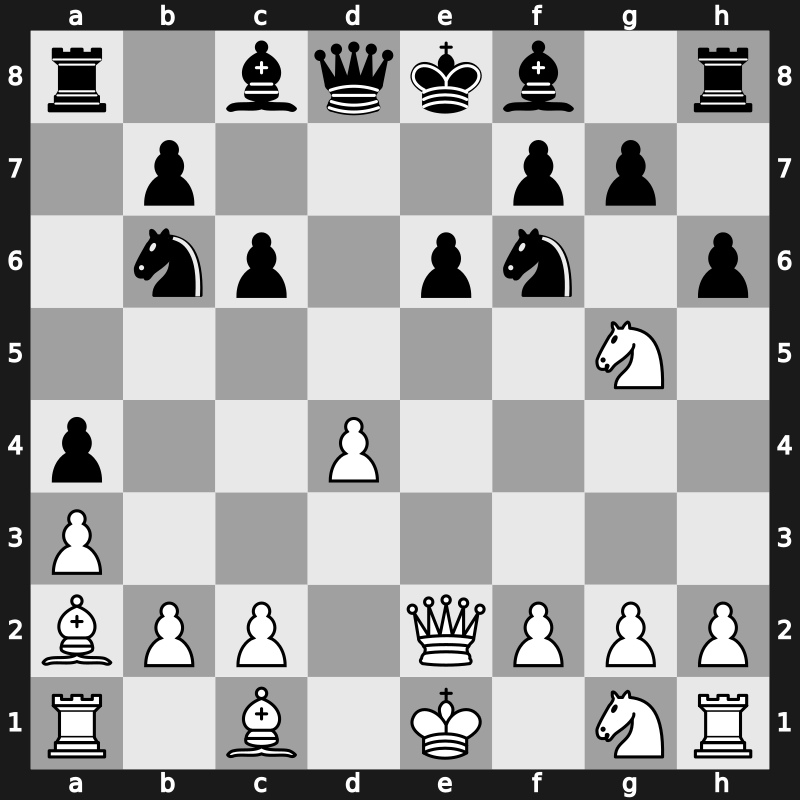 Tilburg 1982 – Round 1 – Karpov, Anatoly – 1-0 – Petrosian, Tigran V – G4
