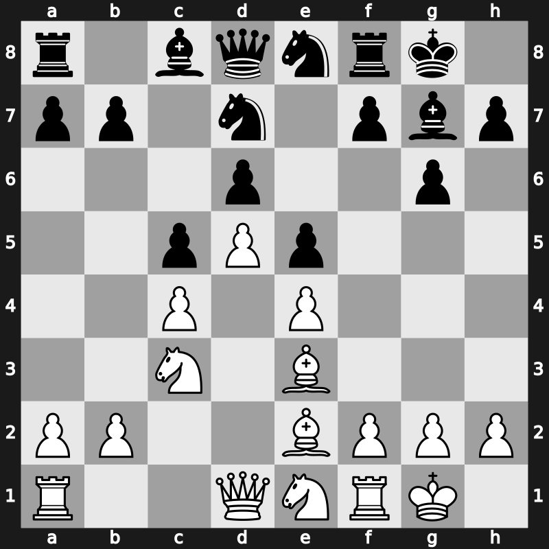 Toluca Interzonal 1982 – Round 2 – Polugaevsky, Lev – 1/2-1/2 – Nunn, John D M – G5