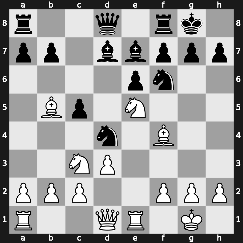 Torino 1982 – Round 1 – Kavalek, Lubomir – 1/2-1/2 – Portisch, Lajos – G4