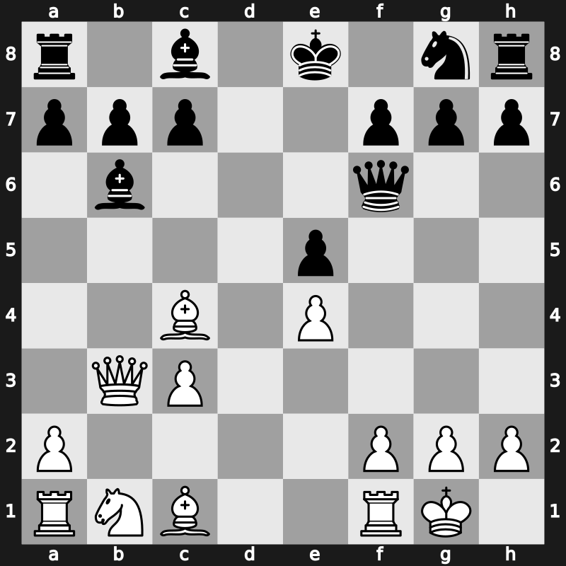 Johannesburg 1981 – Round 1 – Nunn, John D M – 0-1 – Huebner, Robert – G4