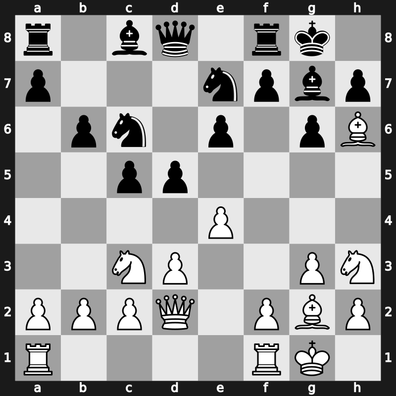 Linares 1981 – Round 1 – Spassky, Boris V. – 1/2-1/2 – Kavalek, Lubomir – G7
