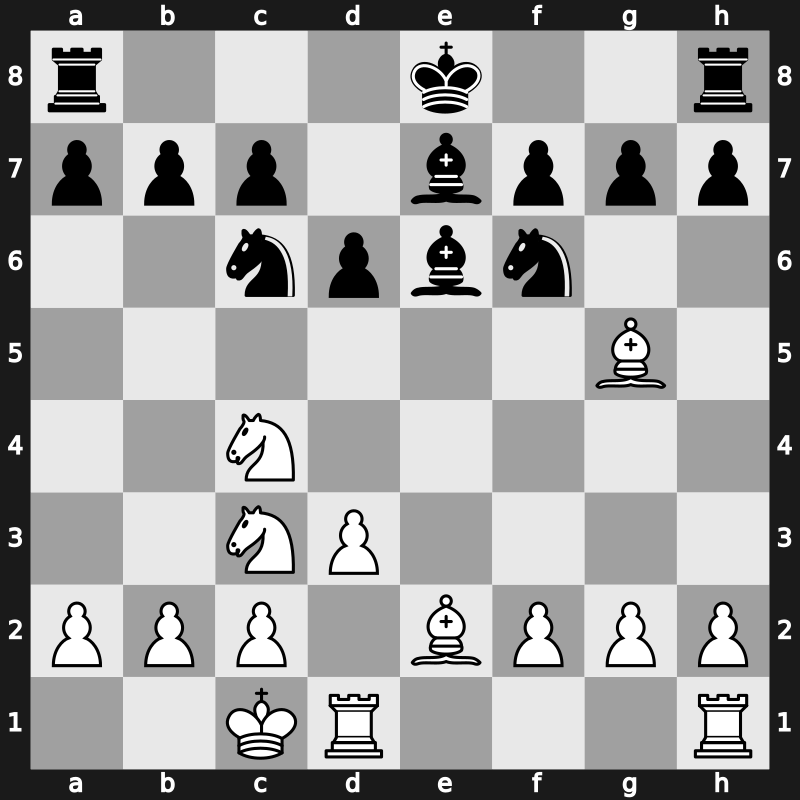 Linares 1981 – Round 1 – Ljubojevic, Ljubomir – 1/2-1/2 – Christiansen , Luis – G9