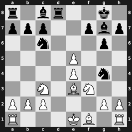 Linares 1981 – Round 1 – Karpov, Anatoly – 1-0 – Christiansen , Luis – G19