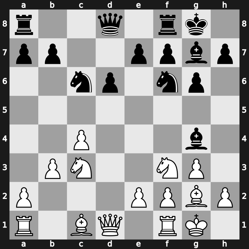 Linares 1981 – Round ? – Larsen, Bent – 1/2-1/2 – Quinteros, Miguel Angel – G25