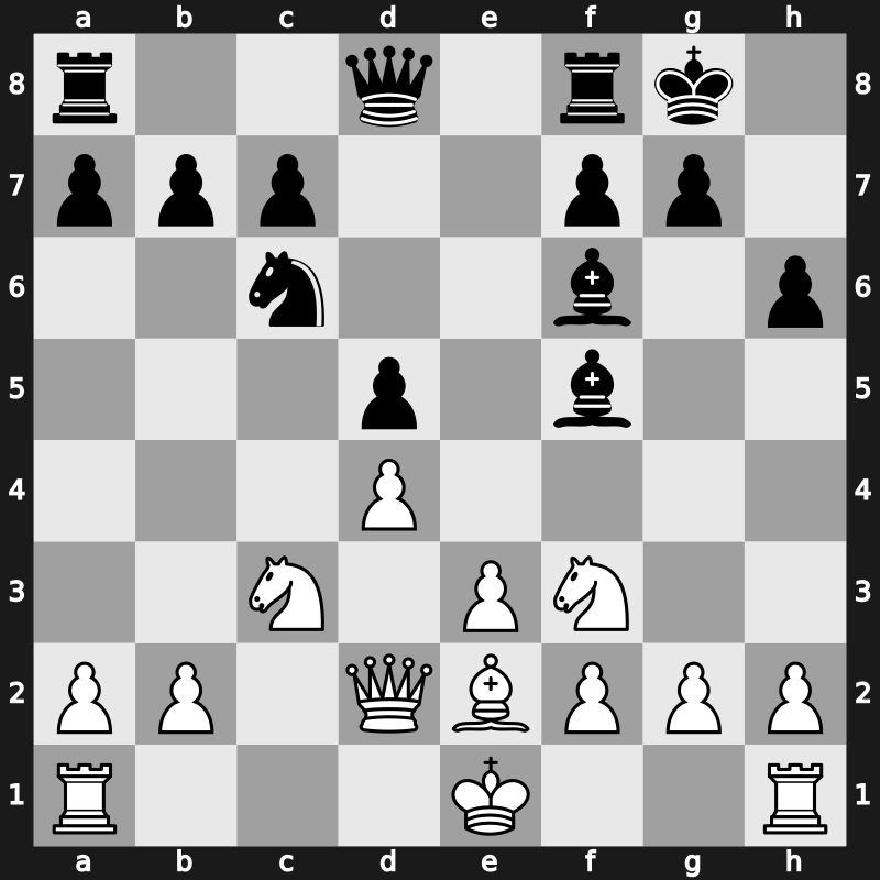 Moscow 1981 – Round 1 – Kasparov, Garry – 1/2-1/2 – Karpov, Anatoly – G19