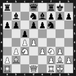 Moscow-4teams 1981 – Round 1 – Smyslov, Vassily – 0-1 – Kasparov, Garry – G17