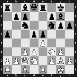 Moscow-4teams 1981 – Round 1 – Gufeld, Eduard – 1/2-1/2 – Balashov, Yuri S – G20