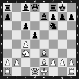 Bugojno 1980 – Round 10 – Hort, Vlastimil – 1/2-1/2 – Tal, Mikhail – G38