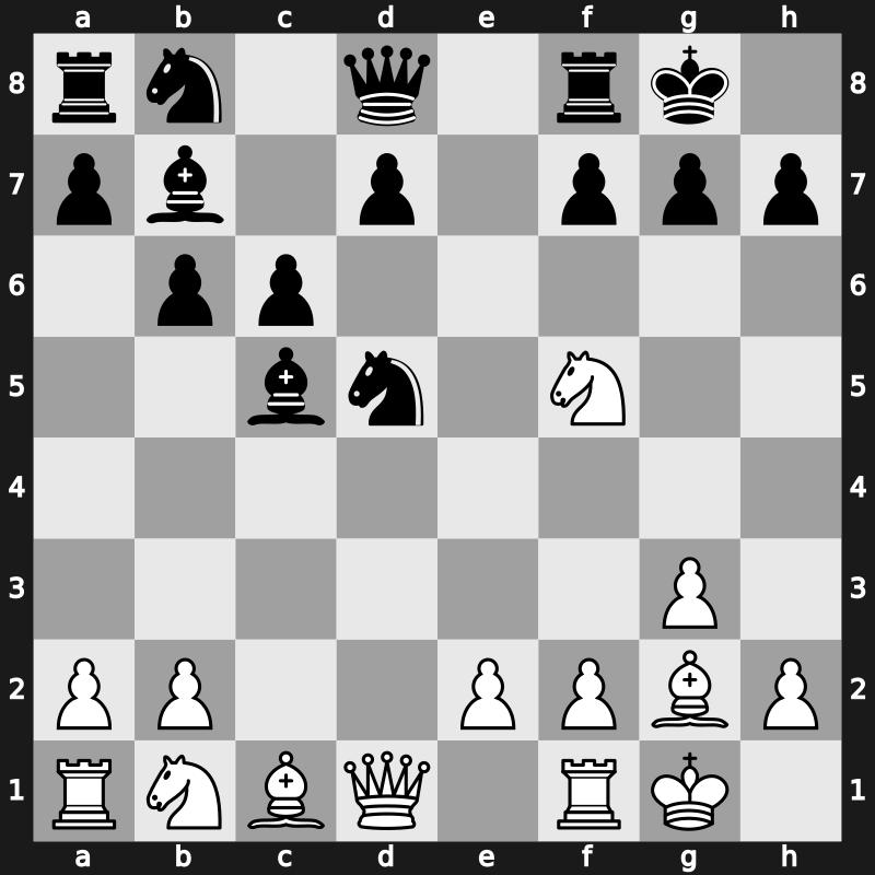 Ch World (match) (cand.) (1/2) 1980 – Round 12 – Polugaevsky, Lev – 1-0 – Korchnoi, Viktor – G1