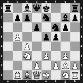EU Team Ch 1980 – Round 4 – Portisch, Lajos – 1/2-1/2 – Hort, Vlastimil – G9