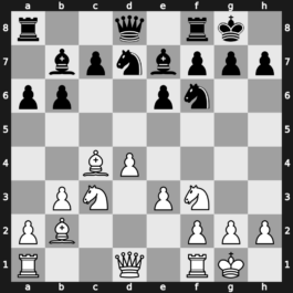 IBM 1980 – Round 1 – Hort, Vlastimil – 1/2-1/2 – Timman, Jan H – G17