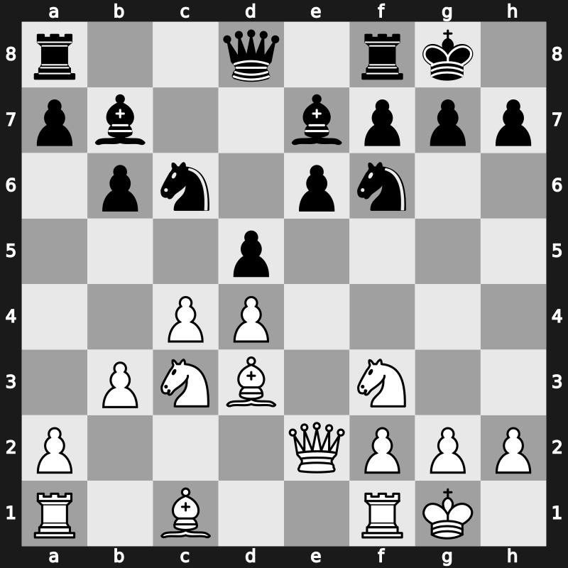 La Valetta MLT 1980 – Round 11 – Balashov, Yury – 1/2-1/2 – Tarjan, James – G17