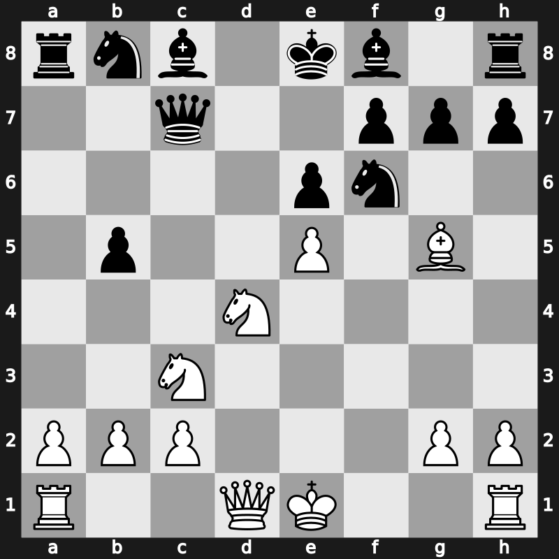 Wch candidates qf 1980 – Round 2 – Tal, Mikhail – 0-1 – Polugaevsky, Lev – G2