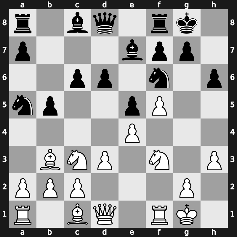 Clarin 1979 – Round 5 – Larsen, Benjamin Holsko – 1/2-1/2 – Najdorf, Miguel – G16