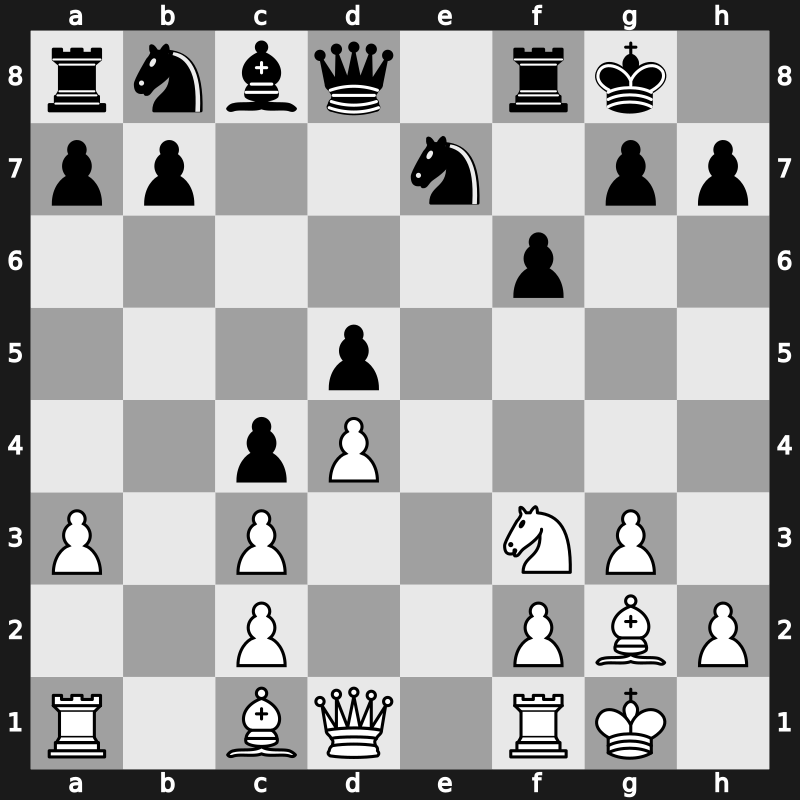 Clarin 1979 – Round 13 – Franco Ocampos, Zenon – 1/2-1/2 – Petrosian, Tigran V – G33