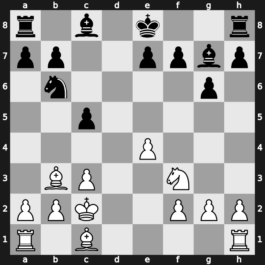 Hoogovens 1979 – Round 4 – Miles, Anthony J – 1/2-1/2 – Hort, Vlastimil – G10