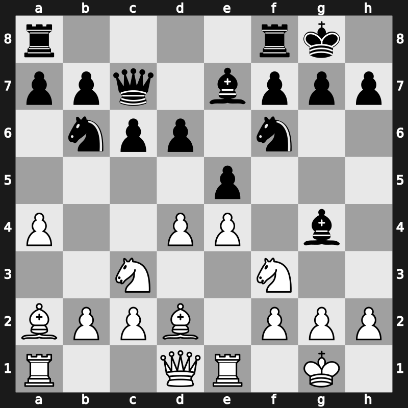 Hoogovens 1979 – Round 9 – Hort, Vlastimil – 1/2-1/2 – Ree, Hans – G22
