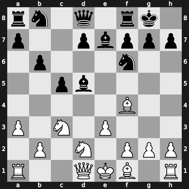 Hoogovens 1979 – Round 11 – Miles, Anthony J – 1-0 – Timman, Jan H – G27