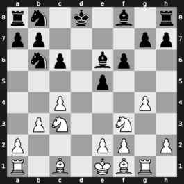 Interpolis 1979 – Round 5 – Hort, Vlastimil – 1/2-1/2 – Kavalek, Lubomir – G19