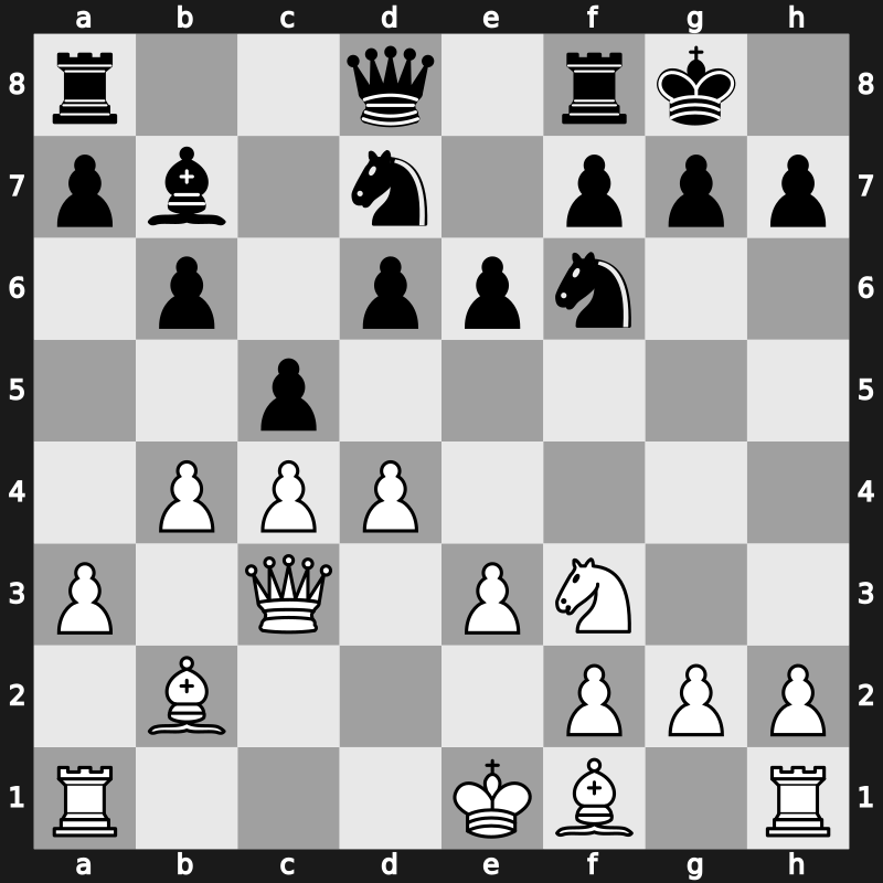 Interpolis 1979 – Round 8 – Hort, Vlastimil – 1/2-1/2 – Timman, Jan H – G31