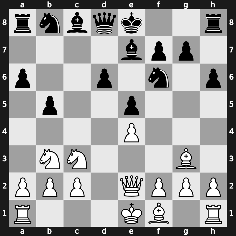 Interpolis 1979 – Round 8 – Smyslov, Vassily – 0-1 – Portisch, Lajos – G32