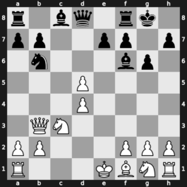 Montreal 1979 – Round 3 – Larsen, Bent – 1/2-1/2 – Karpov, Anatoly – G16