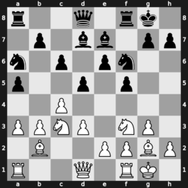 Montreal 1979 – Round 7 – Timman, Jan H – 1-0 – Larsen, Benjamin Holsko – G28