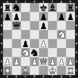 Riga Interzonal 1979 – Round 2 – Polugaevsky, Lev – 0-1 – Tal, Mikhail – G4