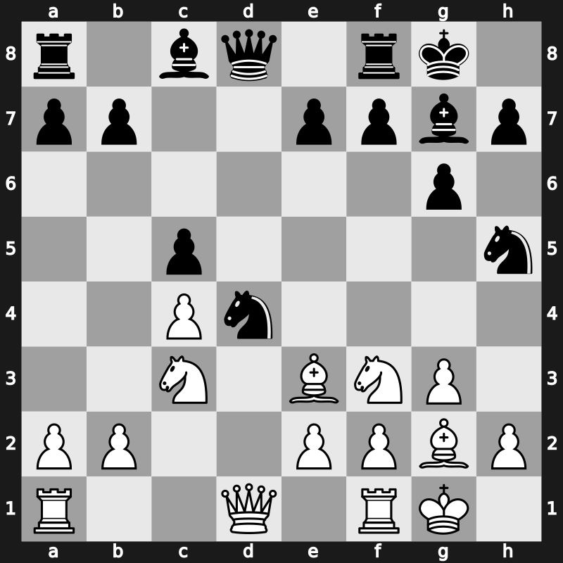 Riga Interzonal 1979 – Round 4 – Larsen, Bent – 1-0 – Ribli, Zoltan – G8