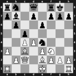 Riga Interzonal 1979 – Round 8 – Larsen, Bent – 1-0 – Miles, Anthony J – G19