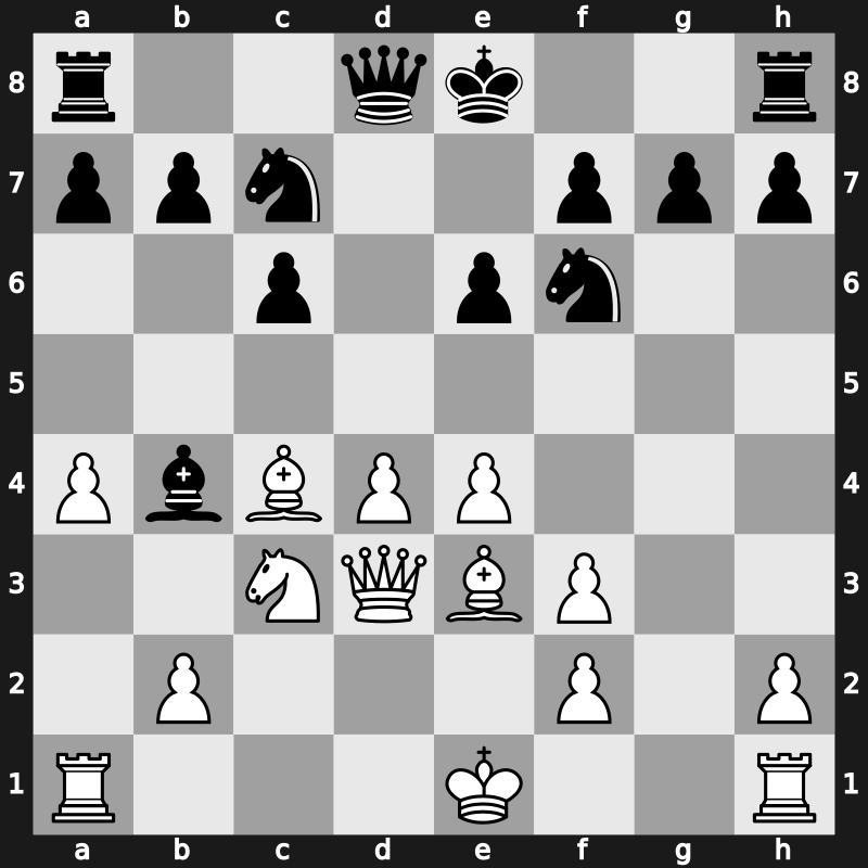 Riga Interzonal 1979 – Round 11 – Polugaevsky, Lev – 1-0 – Larsen, Bent – G29