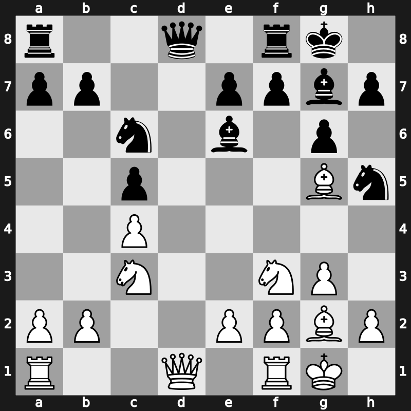 Riga Interzonal 1979 – Round 14 – Larsen, Bent – 1-0 – Bouaziz, Salim – G36