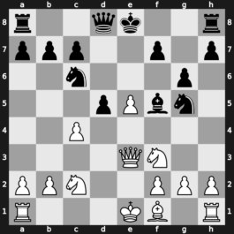 Rio de Janeiro Interzonal 1979 – Round 5 – Portisch, Lajos – 1-0 – Sax, Gyula – G15