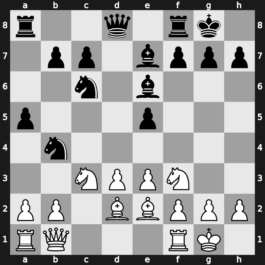 Tournament of Stars 1979 – Round 8 – Huebner, Robert – 1/2-1/2 – Hort, Vlastimil – G7