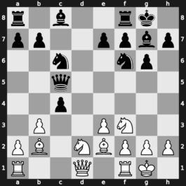 Tournament of Stars 1979 – Round 17 – Hort, Vlastimil – 1/2-1/2 – Huebner, Robert – G10