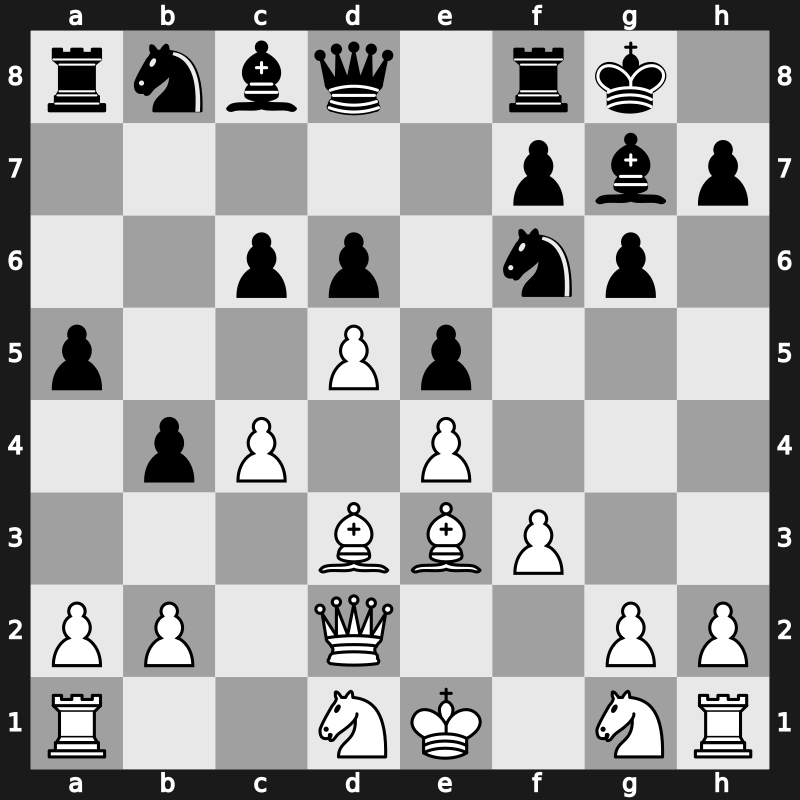 URS Spartakiad 1979 – Round 1 – Balashov, Yuri S – 1/2-1/2 – Kochyev, Alexander – G4