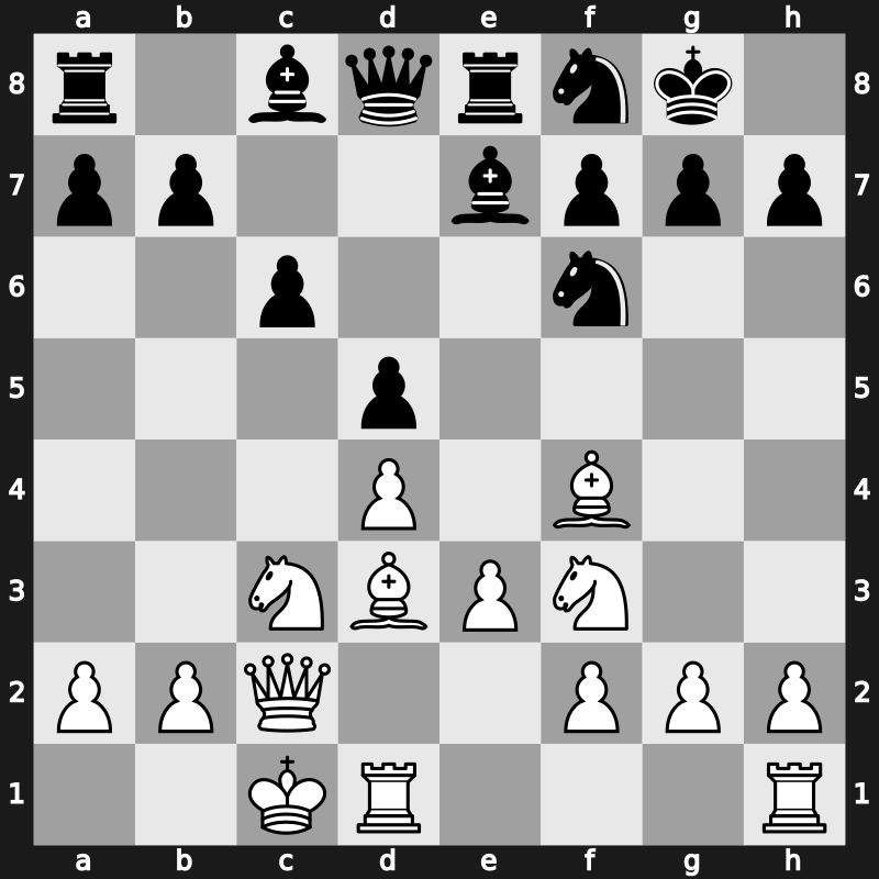 Bugojno 1978 – Round 5 – Timman, Jan H – 1-0 – Karpov, Aleksandr – G31