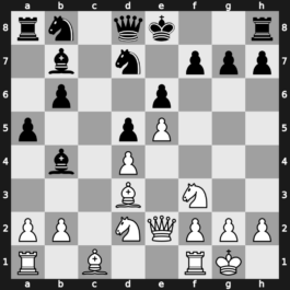 Bugojno 1978 – Round 5 – Huebner, Robert – 1/2-1/2 – Larsen, Bent – G33