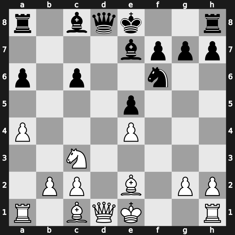 Bugojno 1978 – Round 12 – Larsen, Bent – 1/2-1/2 – Bukic, Enver – G69