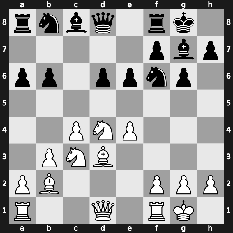 Bugojno 1978 – Round 13 – Spassky, Boris V. – 1/2-1/2 – Huebner, Robert – G75